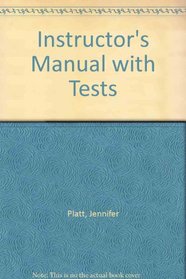 Instructor's Manual with Tests