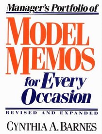 Manager's Portfolio of Model Memos for Every Occasion