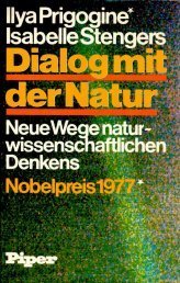 Dialog mit der Natur: Neue Wege naturwissenschaftlichen Denkens (German Edition)