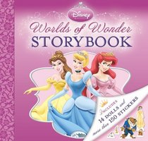 Disney Princess Storybook, Paper Dolls, and Stickers