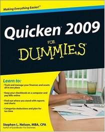 Quicken 2009 For Dummies (For Dummies (Computer/Tech))