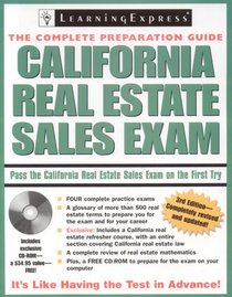 California Real Estate Sales Exam, 3rd Edition (California Real Estate Sales Exam)