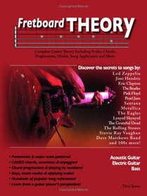 Fretboard Theory - Learn Guitar Theory, Scales, Chords, Progressions, Modes, Song Details and More. Music Theory Lessons For Acoustic and Electric Guitar.