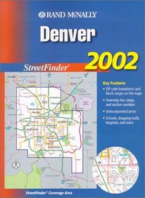 Rand McNally 2002 Streetfinder Denver (Rand McNally Streetfinder)