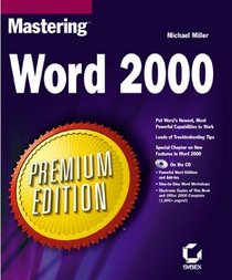 Mastering Word 2000 Premium Edition (Mastering)
