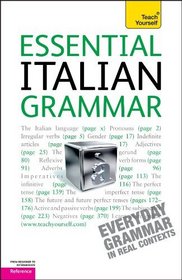 Essential Italian Grammar: A Teach Yourself Guide (Teach Yourself Language, Reference)