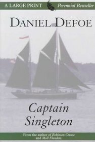 The Life of Captain Singleton (Thorndike Press Large Print Perennial Bestsellers Series)