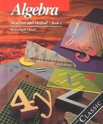 Algebra Structure and Method Book 1