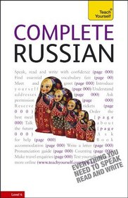 Complete Russian with Two Audio CDs: A Teach Yourself Guide (TY: Language Guides)