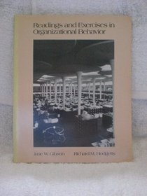 Readings and Exercises in Organizational Behaviour