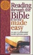 Reading Through the Bible in One Year Made Easy (Bible Made Easy)