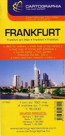 Frankfurt Map by Cartographia (Cartographia City Map)