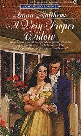 A Very Proper Widow (Signet Regency Romance)