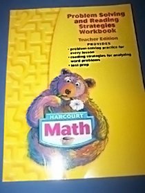 Harcourt Math Problem Solving and Reading Strategies Workbook Teacher's Edition