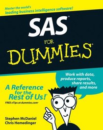 SAS For Dummies (For Dummies (Computer/Tech))
