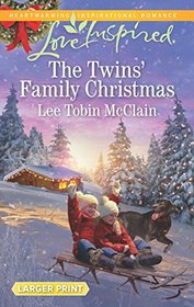 The Twins' Family Christmas (Redemption Ranch, Bk 2) (Love Inspired, No 1173) (Larger Print)