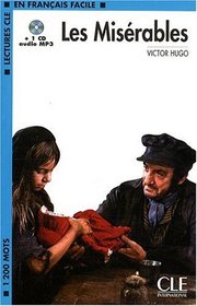 Les Miserables Book + MP3 CD (Level 2) (French Edition)