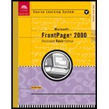 Course Guide: Microsoft FrontPage 2000 - Illustrated BASIC