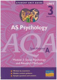 AS Psychology AQA (A): Social Psychology and Research Methods