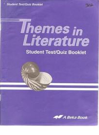 Themes in Literature student test/quiz booklet