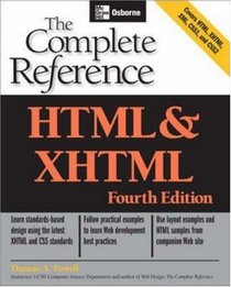 HTML  XHTML: The Complete Reference (Osborne Complete Reference Series)