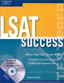LSAT Success 2003 w/CDRom (Peterson's Lsat Success)