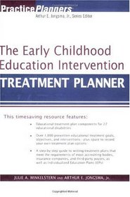 The Early Childhood Education Intervention Treatment Planner (PracticePlanners?)
