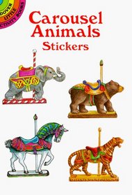 Carousel Animals Stickers (Dover Little Activity Books)