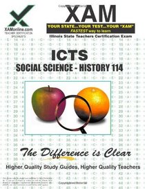 ICTS Social Science-History 114 Teacher Certification Test Prep Study Guide (XAM ICTS)