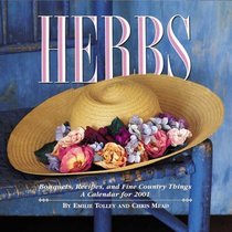 Herbs Wall Calendar 2001