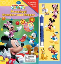 Mickey Mouse Clubhouse Preschool Numbers & Shapes Magnetic Book