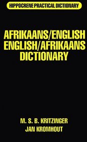 Afrikaans/English English/Afrikaans Dictionary (Hippocrene Practical Dictionary)
