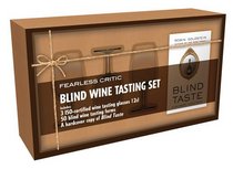 Fearless Critic Blind Wine Tasting Set: Includes 3 ISO-Certified Wine Tasting Glasses 12cl, 50 Blind Wine Tasting Forms, and a Hardcover Copy of Blind Taste