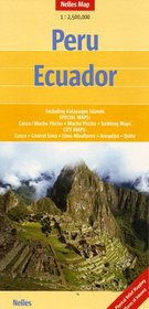 Peru - Ecuador Map by Nelles (Nelles Maps)