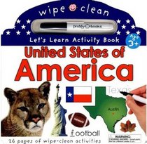 Wipe Clean United States Activity Atlas (Wipe Clean Let's Get Ready for School)