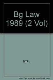 Bg Law 1989 (2 Vol)