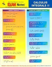EXAMNotes for Calculus Integrals II (EXAMNotes)