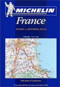 Michelin France Road Atlas (Hardcover, Small Format) No. 1097, 5e