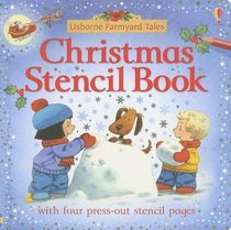 Christmas Stencil Book (Stencil Books)