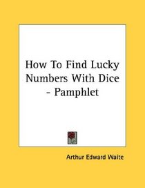 How To Find Lucky Numbers With Dice - Pamphlet