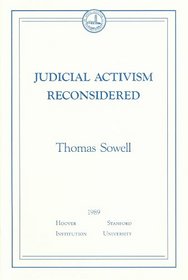 Judicial Activism Reconsidered (Essays in public policy)