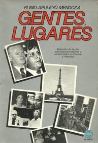 Gentes, lugares (Autores colombianos) (Spanish Edition)