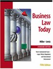 Business Law Today, Standard Edition: Text, Summarized Cases, Legal, Ethical, Regulatory, and International Environment  with the On-line Legal Research Guide