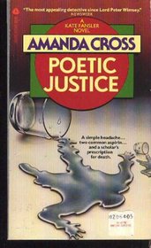 Poetic Justice (Kate Fansler, Bk 3)