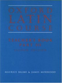 Oxford Latin Course Teacher's Book Part 3