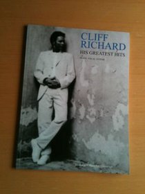 Cliff Richard: His Greatest Hits: (Piano, Vocal, Guitar)
