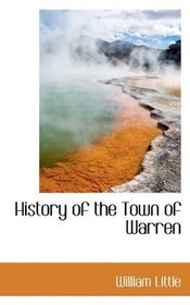 History of the Town of Warren