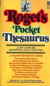 Roget's Pocket Thesaurus