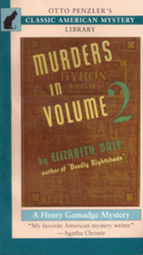 Murders in Volume 2 (Henry Gamadge, Bk 3) (Otto Penzler's Classic American Mystery Library)