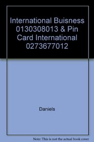 International Buisness 0130308013 & Pin Card International 0273677012